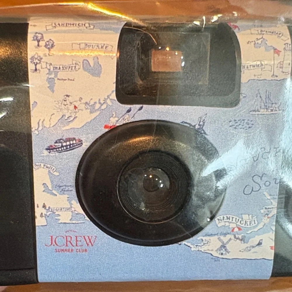 NIP J. Crew Nantucket Disposable Cameras